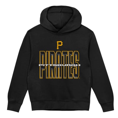 Pittsburgh Pirates Outerstuff Preschool Field General Fleece Hoodie - Black