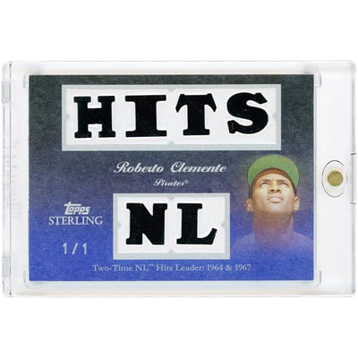 Roberto Clemente Pittsburgh Pirates 2008 Topps Sterling 6 Game Used Relics #6SS-64 #1/1 Card