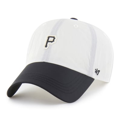 Pittsburgh Pirates '47 Unisex Modernia Clean Up Adjustable Hat - White/Black