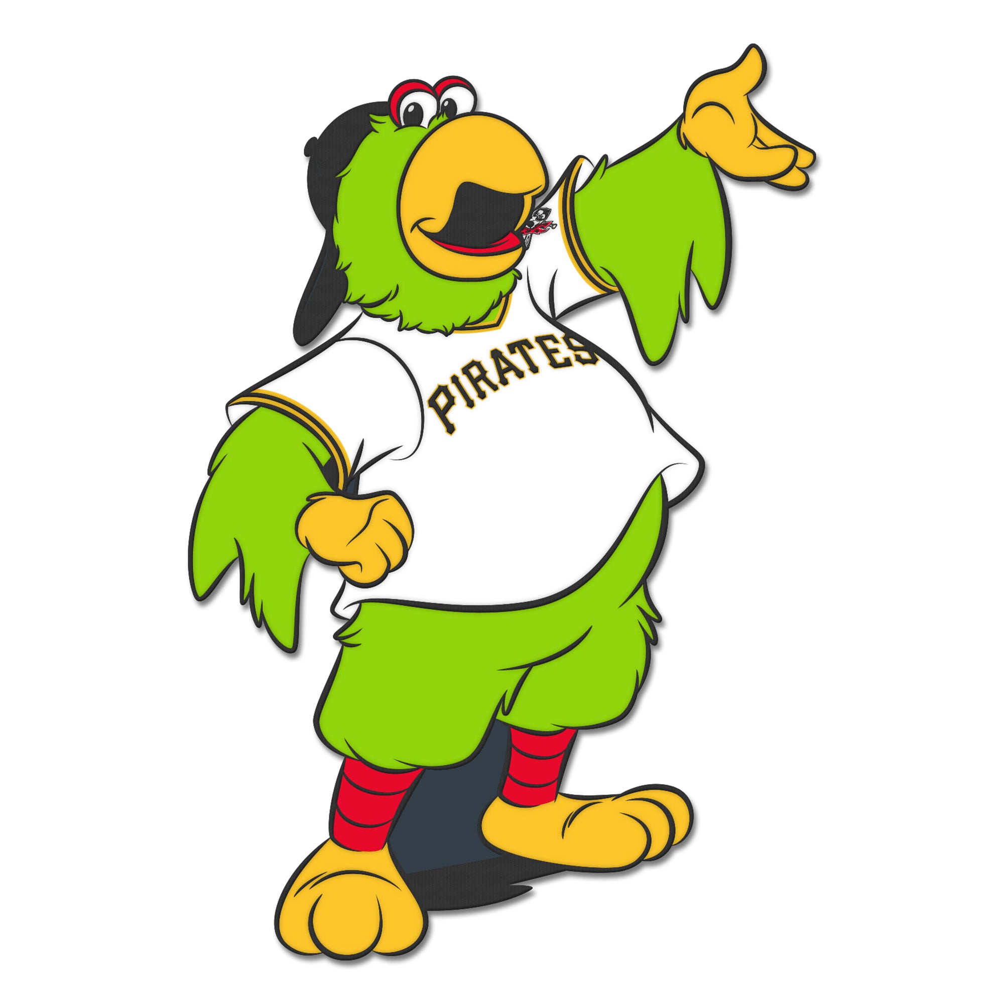 Baseball Parrot Pirates Mascot