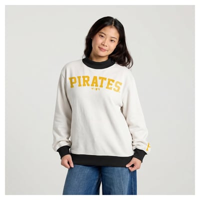 Pittsburgh Pirates Fanatics Women's Sweatshirt - Cream