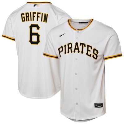 Konnor Griffin Pittsburgh Pirates Nike Youth Home Replica Jersey - White