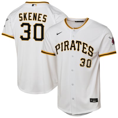 Paul Skenes Pittsburgh Pirates Nike Youth Home Stadium Jersey - White