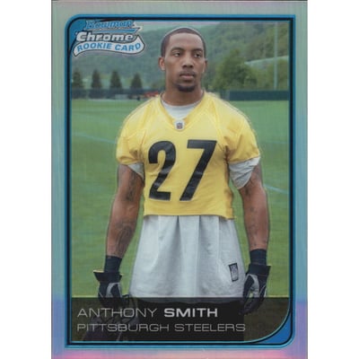 2006 Bowman Chrome Refractors #54 Anthony Smith
