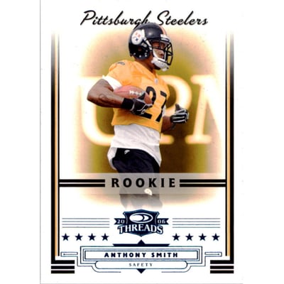 2006 Donruss Threads Retail Blue #218 Anthony Smith