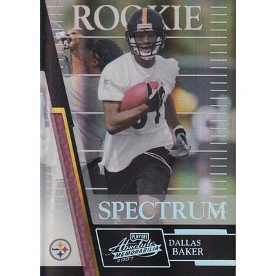 2007 Absolute Memorabilia Spectrum Silver #159 Dallas Baker