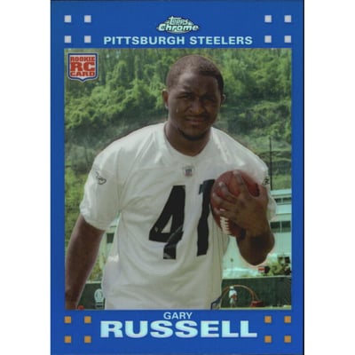 2007 Topps Chrome Blue Refractors #TC196 Gary Russell