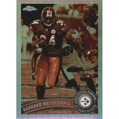 2011 Topps Chrome Sepia Refractors #218 Rashard Mendenhall