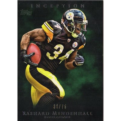 2011 Topps Inception Green #79 Rashard Mendenhall