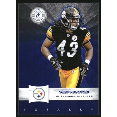 2011 Totally Certified Blue #16 Troy Polamalu