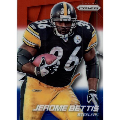 2014 Panini Prizm Prizms Red White and Blue #121 Jerome Bettis