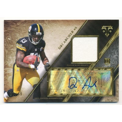 2014 Topps Triple Threads Rookie Autograph Relics #TTRAR67 Dri Archer