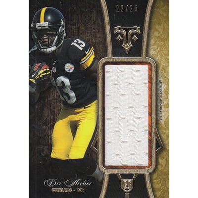 2014 Topps Triple Threads Rookie Jumbo Relics Gold #TTRJR72 Dri Archer