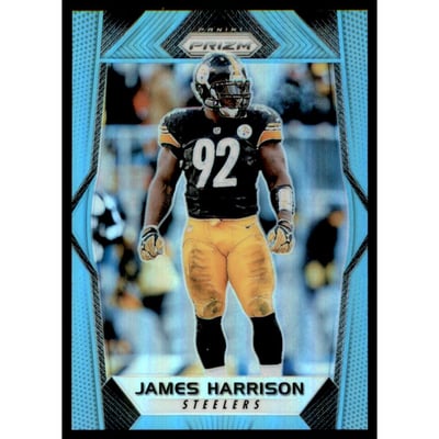 2017 Panini Prizm Prizms Light Blue #114 James Harrison