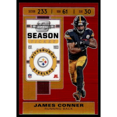 2019 Panini Contenders Optic Red #22 James Conner