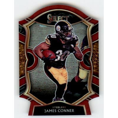 2020 Select Prizm Maroon Die Cut #39 James Conner