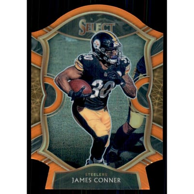 2020 Select Prizm Orange Die Cut #39 James Conner