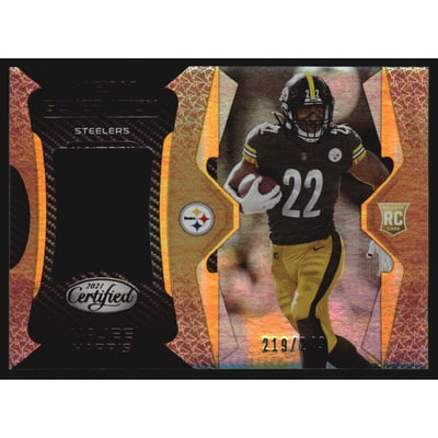2021 Certified New Generation Jerseys Mirror Bronze #13 Najee Harris