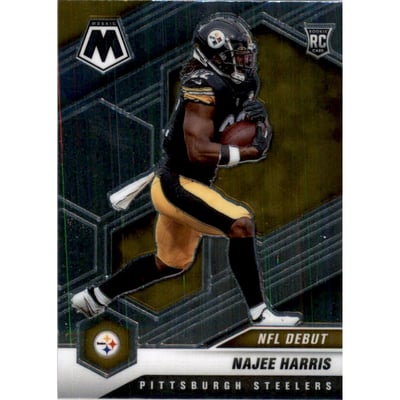 2021 Panini Mosaic #252 Najee Harris DEB