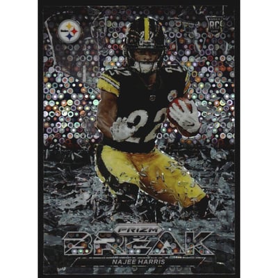 2021 Panini Prizm Prizm Break Prizms No Huddle #9 Najee Harris
