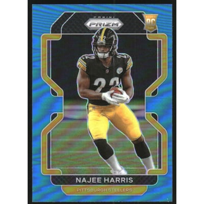 2021 Panini Prizm Prizms Light Blue #343 Najee Harris
