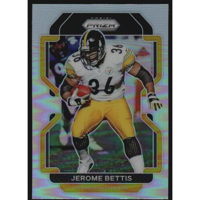 2021 Panini Prizm Prizms Silver #258 Jerome Bettis