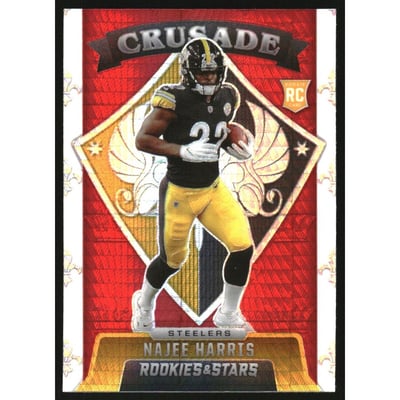 2021 Rookies and Stars Crusade Red Prizm #28 Najee Harris