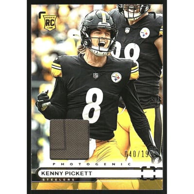 2022 Panini Chronicles Photogenic Jerseys #28 Kenny Pickett
