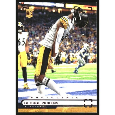2022 Panini Chronicles Photogenic Pink #43 George Pickens