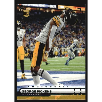 2022 Panini Chronicles Photogenic Teal #43 George Pickens