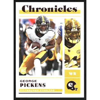 2022 Panini Chronicles Pink #48 George Pickens