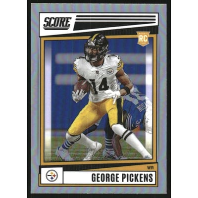 2022 Panini Chronicles Score Premium Rookies Silver #SP383 George Pickens