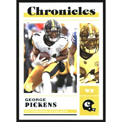 2022 Panini Chronicles Teal #48 George Pickens