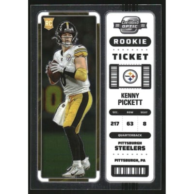 2022 Panini Contenders Optic #84 Kenny Pickett RC