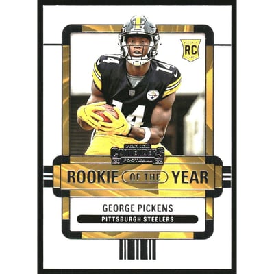 2022 Panini Contenders Rookie of the Year Contenders #18 George Pickens