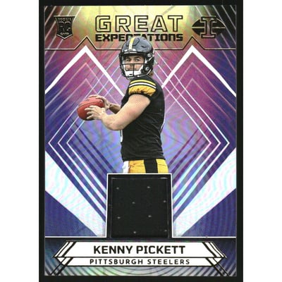 2022 Panini Illusions Great Expectations Materials #1 Kenny Pickett