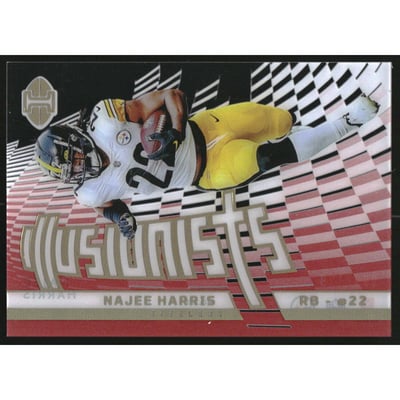 2022 Panini Illusions Illusionists Red #7 Najee Harris