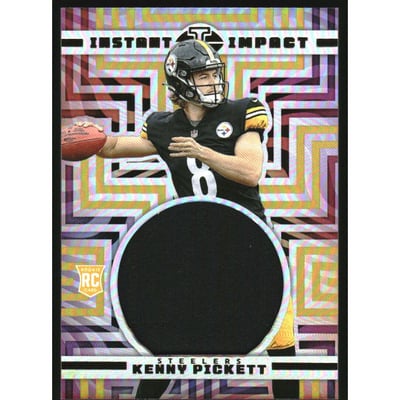 2022 Panini Illusions Instant Impact Jerseys #1 Kenny Pickett