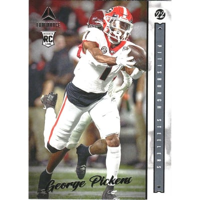 2022 Panini Luminance #120 George Pickens RC