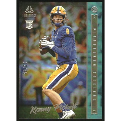 2022 Panini Luminance Teal #101 Kenny Pickett
