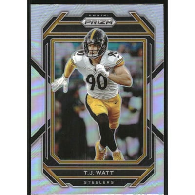 2022 Panini Prizm Prizms Silver #249 T.J. Watt