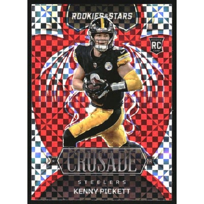 2022 Rookies and Stars Crusade Red Plaid #11 Kenny Pickett