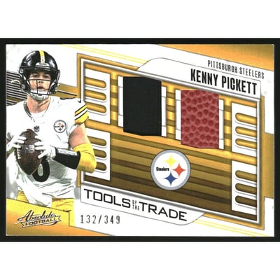 2023 Absolute Tools of the Trade Double Materials #28 Kenny Pickett