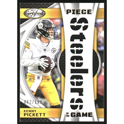 2023 Certified Piece of the Game #50 Kenny Pickett