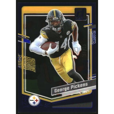 2023 Clearly Donruss Blue #41 George Pickens