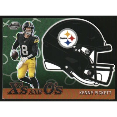 2023 Panini Contenders Optic Xs and Os Orange #10 Kenny Pickett