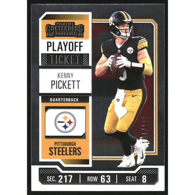 2023 Panini Contenders Playoff Ticket #83 Kenny Pickett