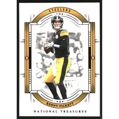 2023 Panini National Treasures Purple #86 Kenny Pickett