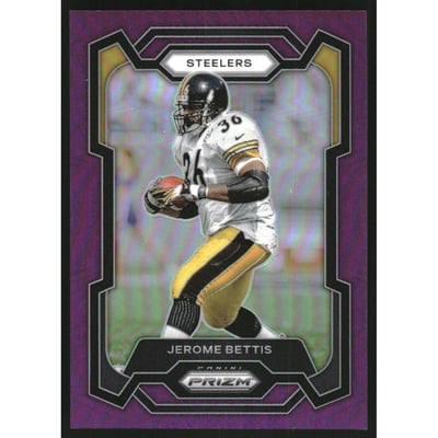 2023 Panini Prizm Prizms Purple #251 Jerome Bettis