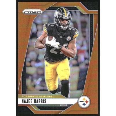 2024 Panini Prizm Prizms Orange #241 Najee Harris